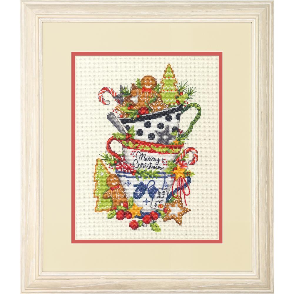 (image for) Christmas Tea Counted Cross Stitch Kit